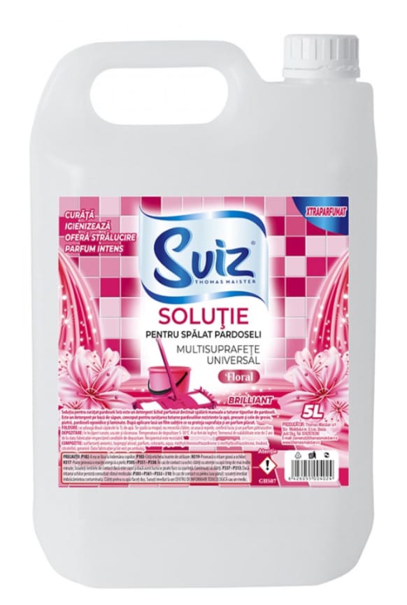 Soluție pentru curățat pardoseli -Floral 5 L